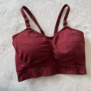 Kindred Bravely Fig Maternity Nursing Bra Medium
